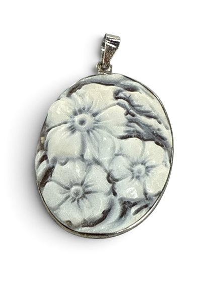 Pendente Mandile 1922 Donna Cammei  in Argento Conchiglia 2MCICM111.3 - 2MCICM111.3